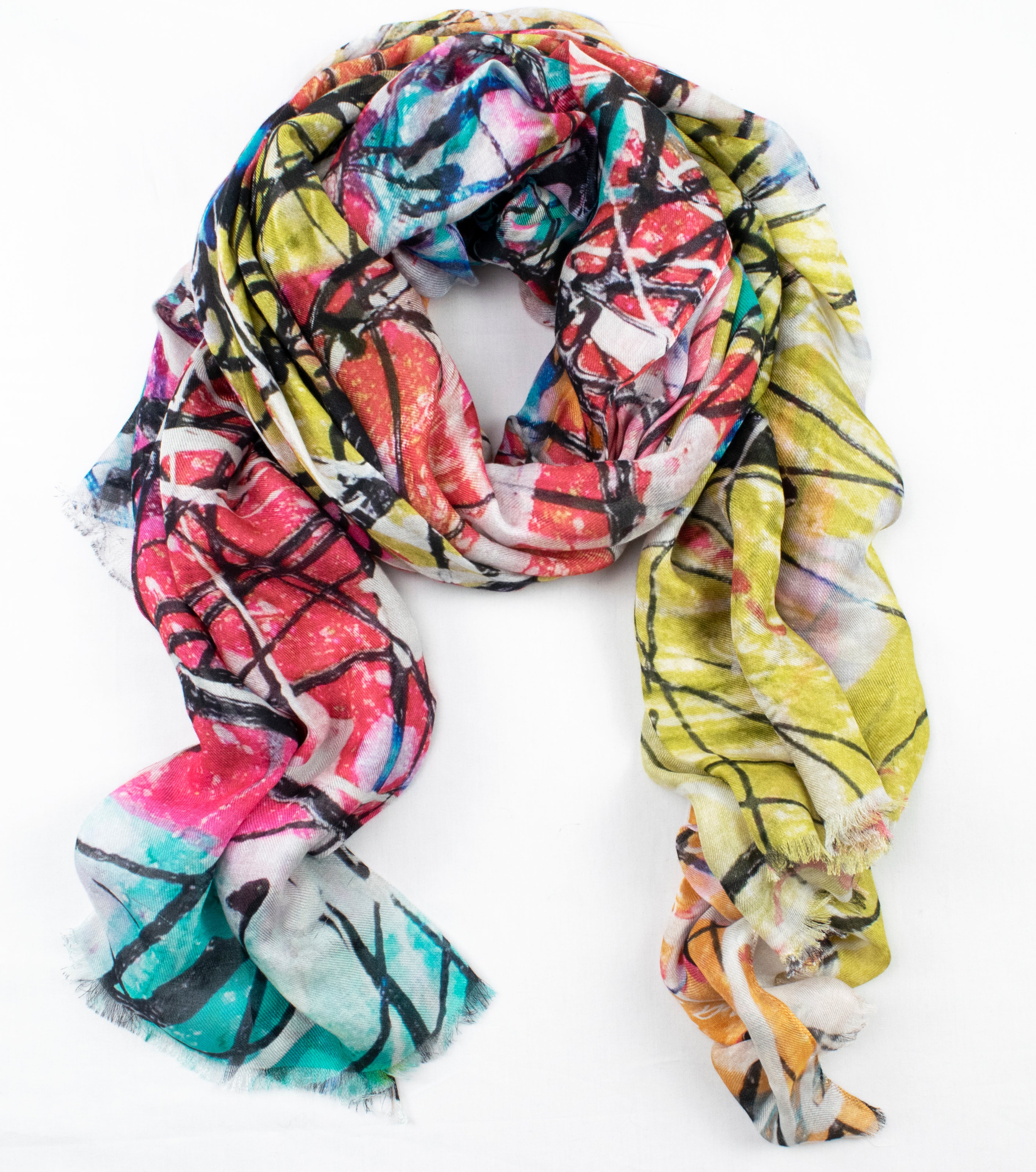 "Why so pink hue?" Long Shawl - SMHDGalleries