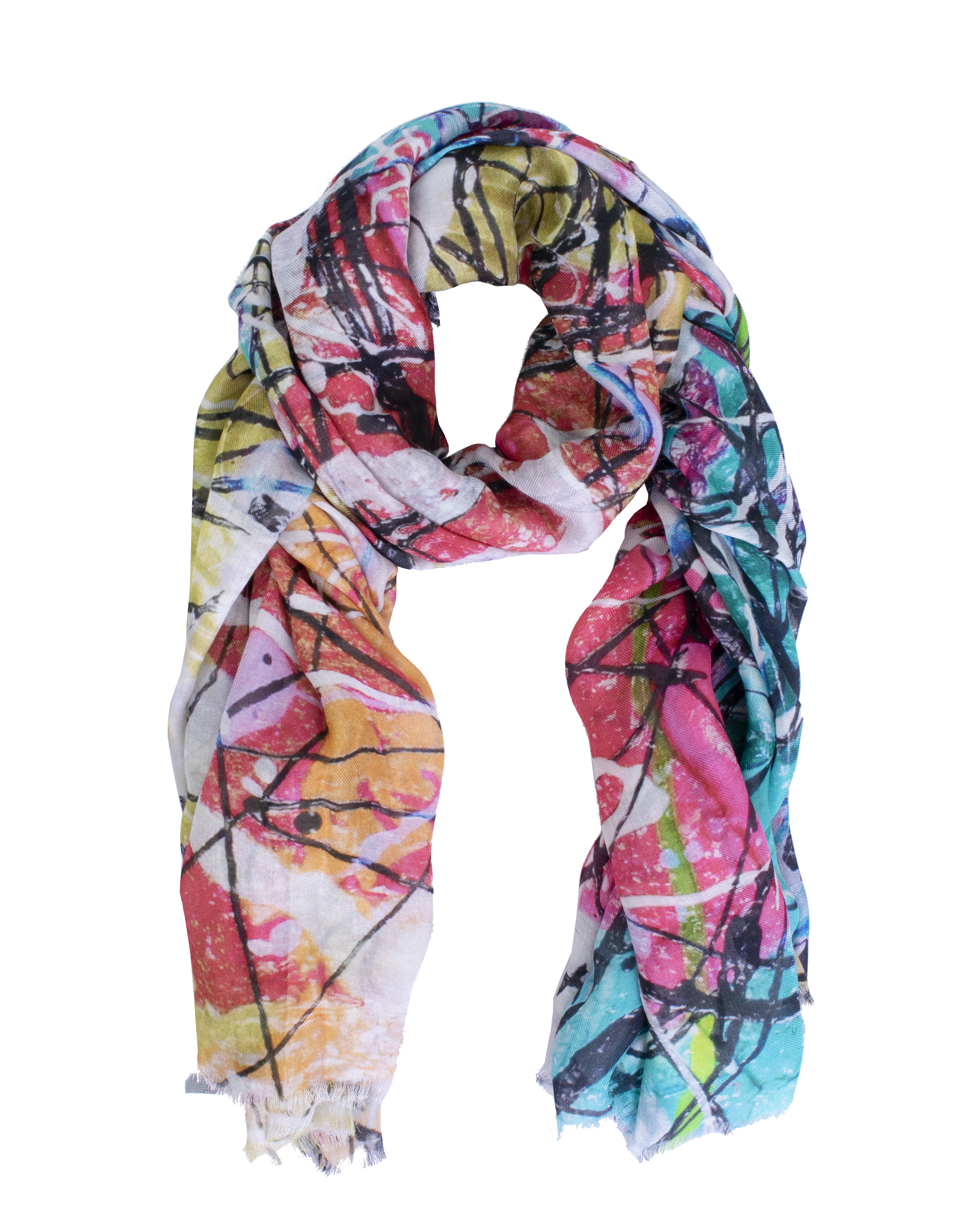 "Why so pink hue?" Long Shawl - SMHDGalleries