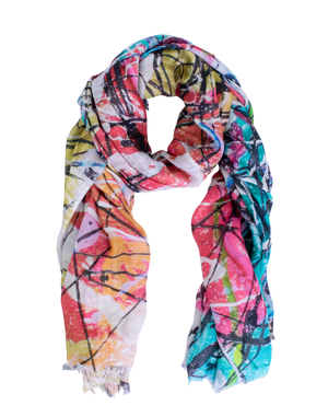 "Why so pink hue?" Long Shawl - SMHDGalleries
