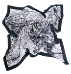 "Shield" Silk Stole Scarf - SMHDGalleries