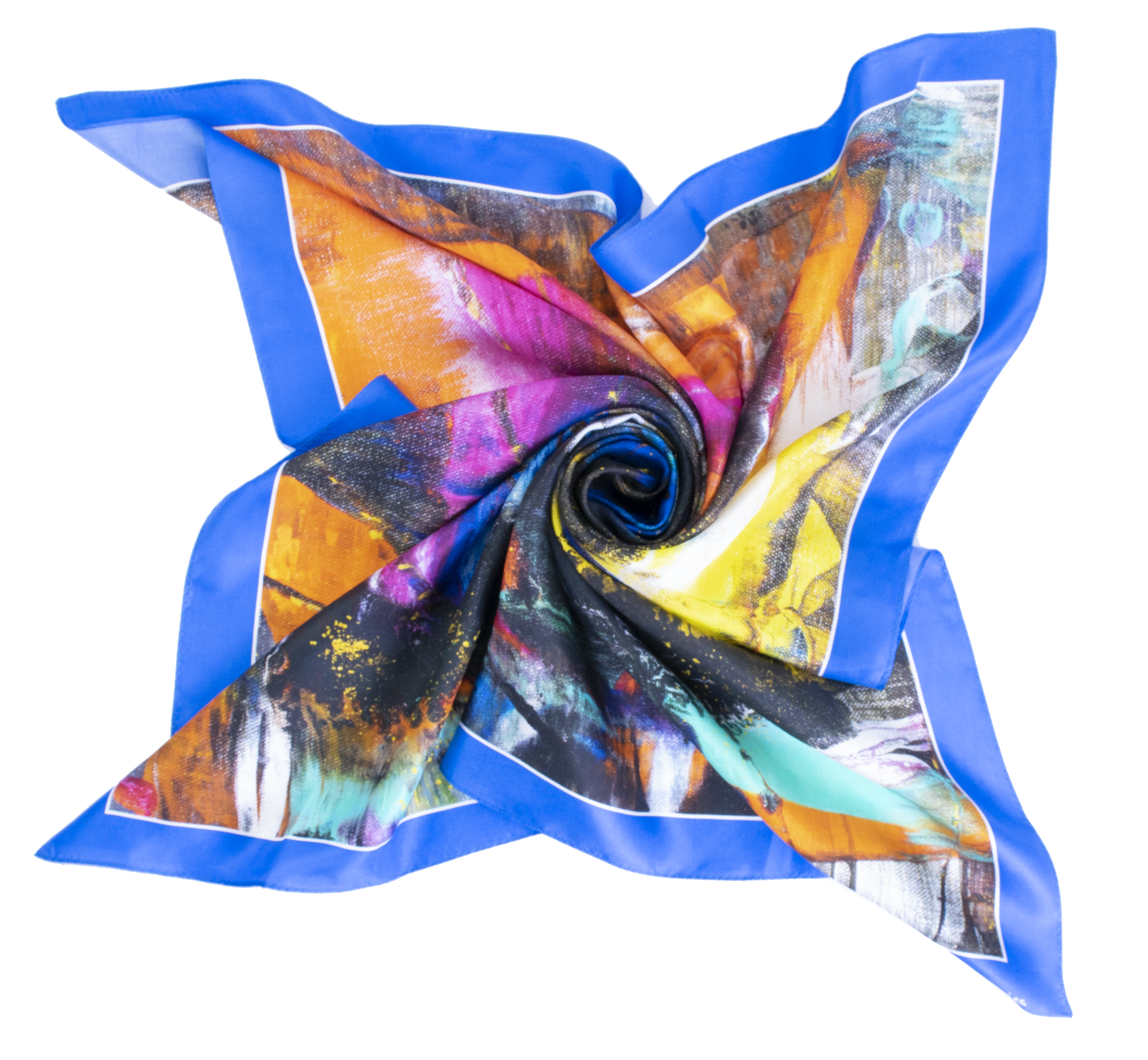 "Heathens" Silk Foulard Scarf - SMHDGalleries