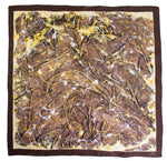 "Stop hunting me" Silk Foulard Scarf - SMHDGalleries