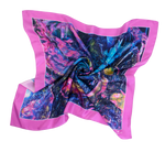 "The Mantra" Silk Foulard Scarf - SMHDGalleries