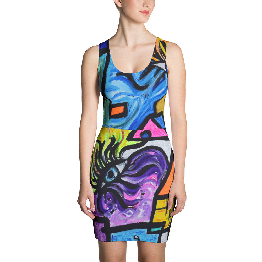SMHD Galleries "what box" Sublimation Cut & Sew Dress - SMHDGalleries